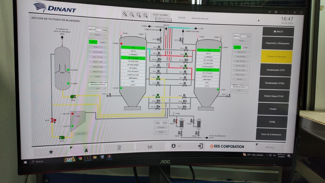 Modernized process SCADA by EES