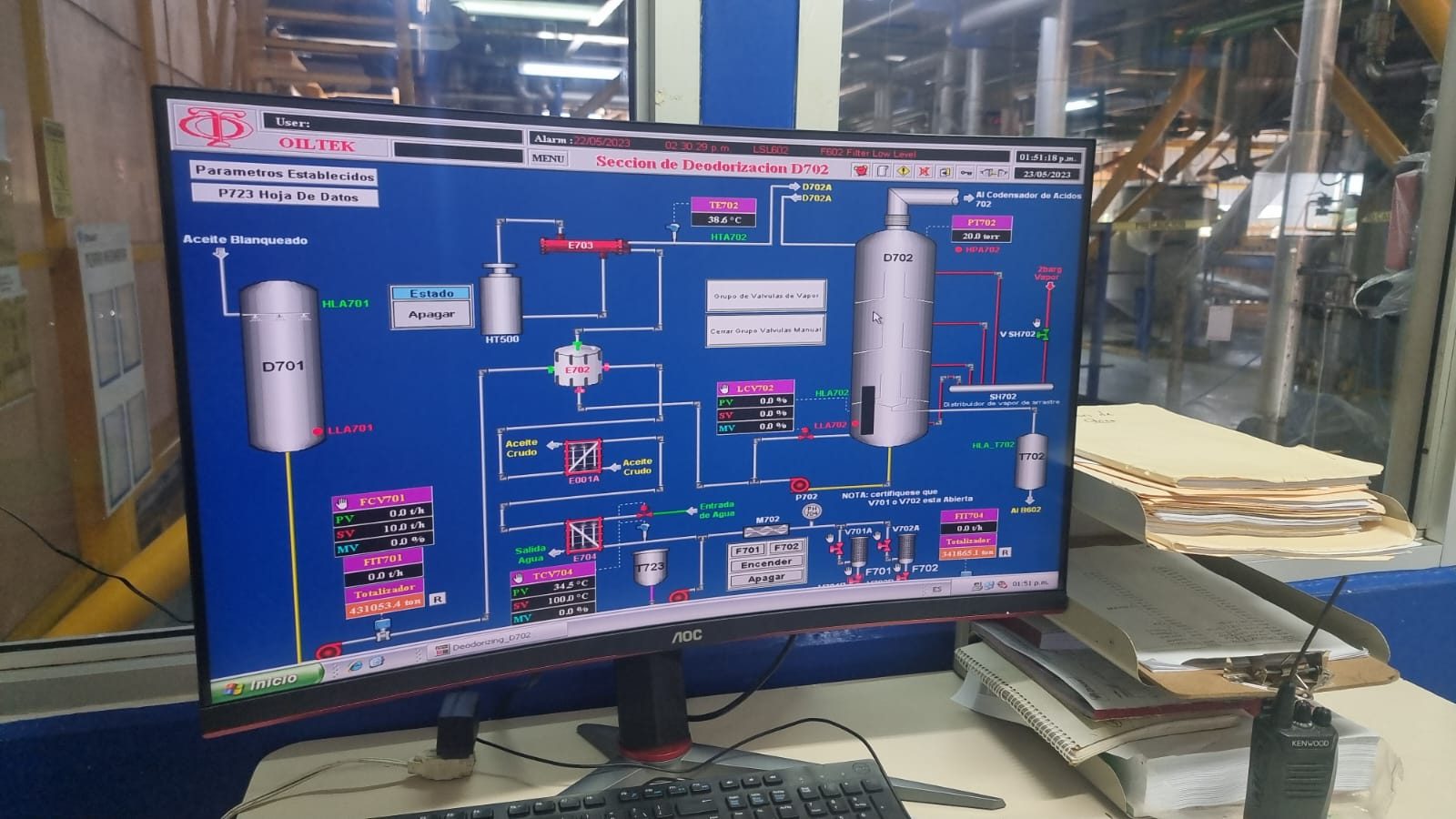 SCADA before modernization